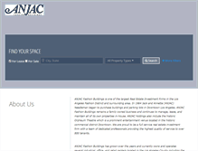 Tablet Screenshot of anjac.net